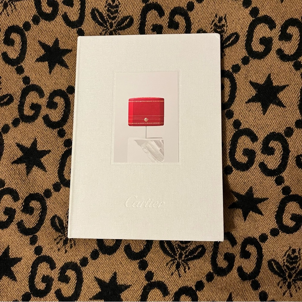Cartier Mini White Coffee Table Book